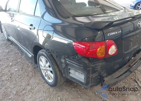 2009 Toyota Corolla S/Le/Xle from USA, damaged, VIN 2T1BU40E19C169124
